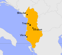 Zollbestimmungen für die Republik Albanien