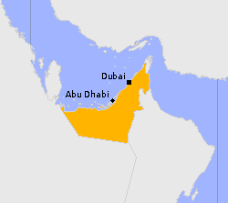 Notruf und Auslandsvertretungen für die Vereinigten Arabischen Emirate