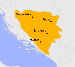 Versicherungsschutz für Bosnien und Herzegowina