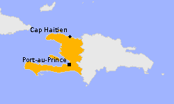 Notruf und Auslandsvertretungen für die Republik Haiti
