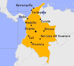 Einreisebestimmungen für die Republik Kolumbien