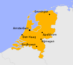 Reisen mit dem Auto in das Königreich der Niederlande
