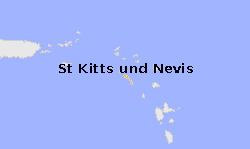 Notruf und Auslandsvertretungen für die Föderation Saint Kitts und Nevis