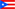 Flagge des Freistaates Puerto Rico (Außengebiet der USA in der Karibik)